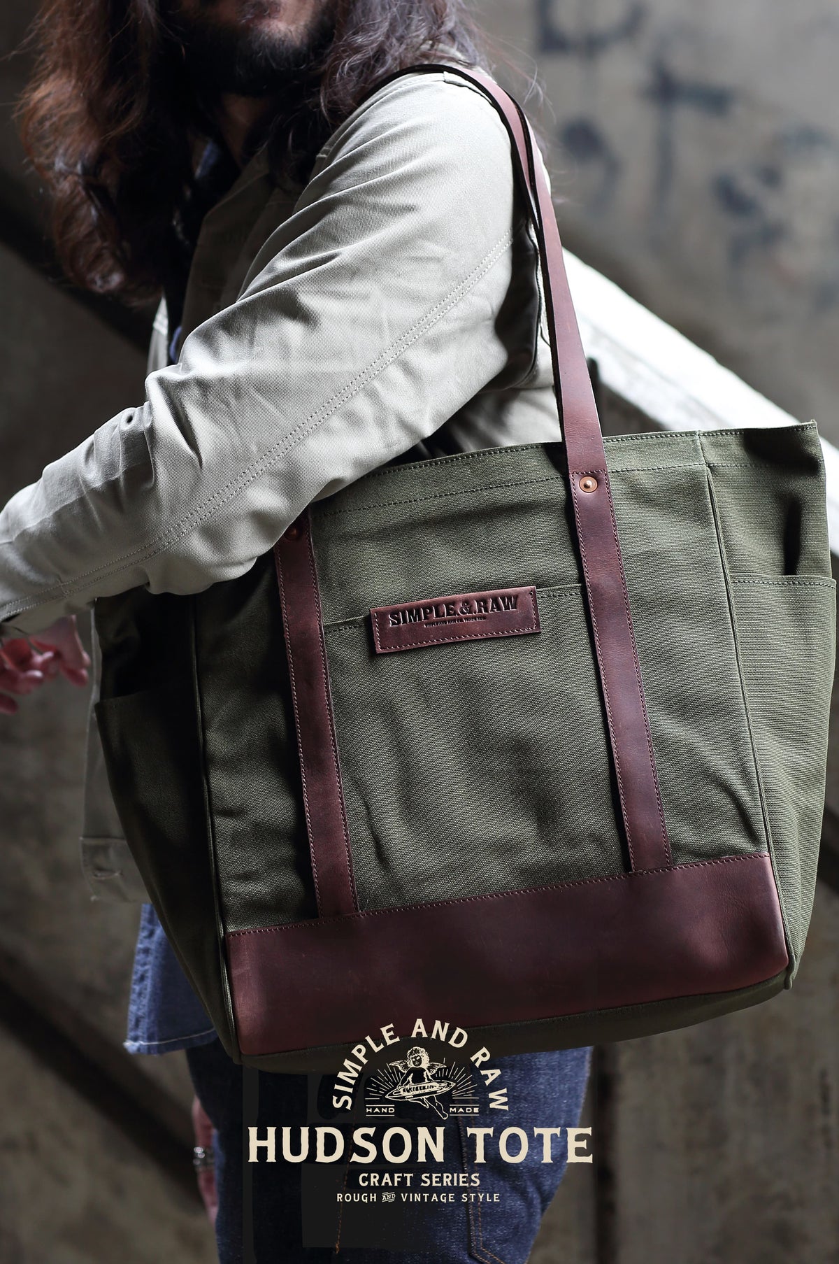 BK505 Hudson Tote (Green)