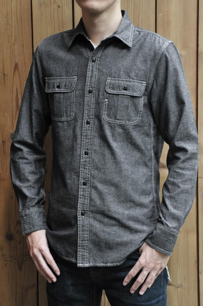 SL701 Western Chambray (Black)