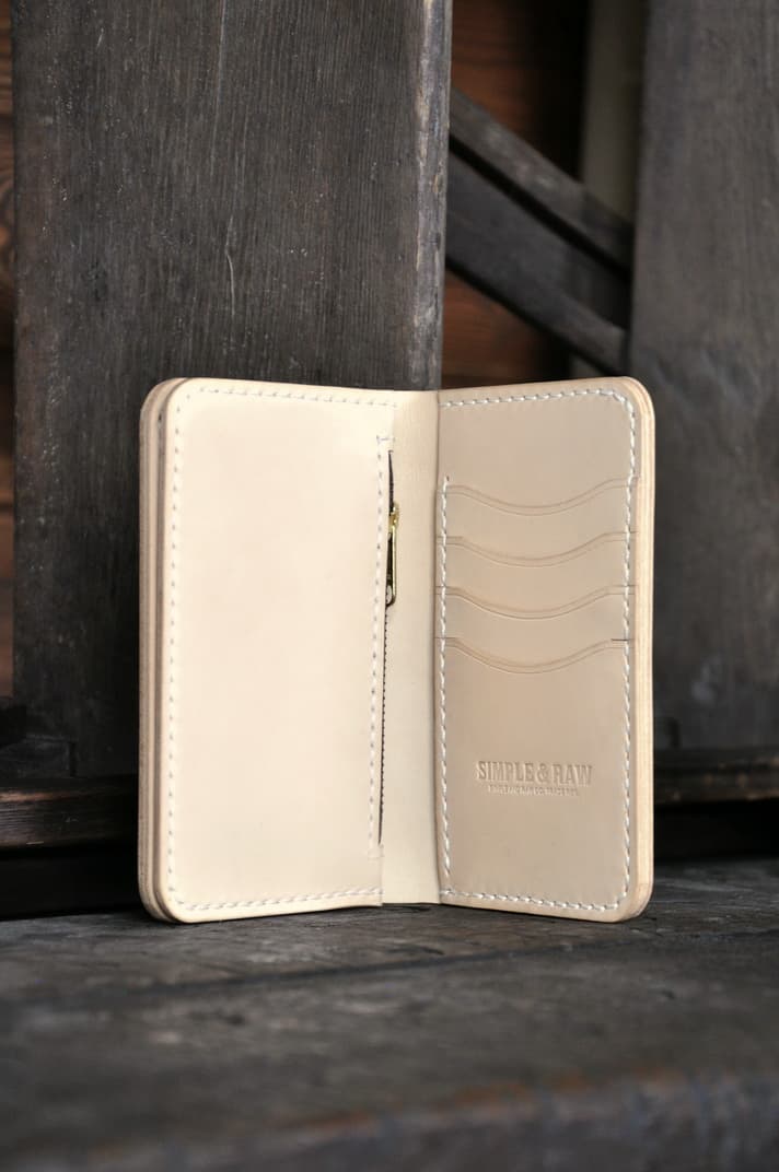 BK509 Vermont Wallet (Tan) - Middle