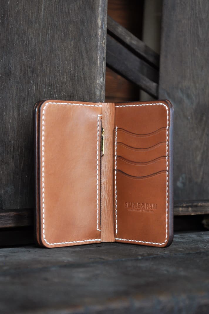 BK509 Vermont Wallet (Orange Brown) - Middle