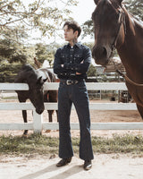 SL713 Rancher Denim Shirts - Black