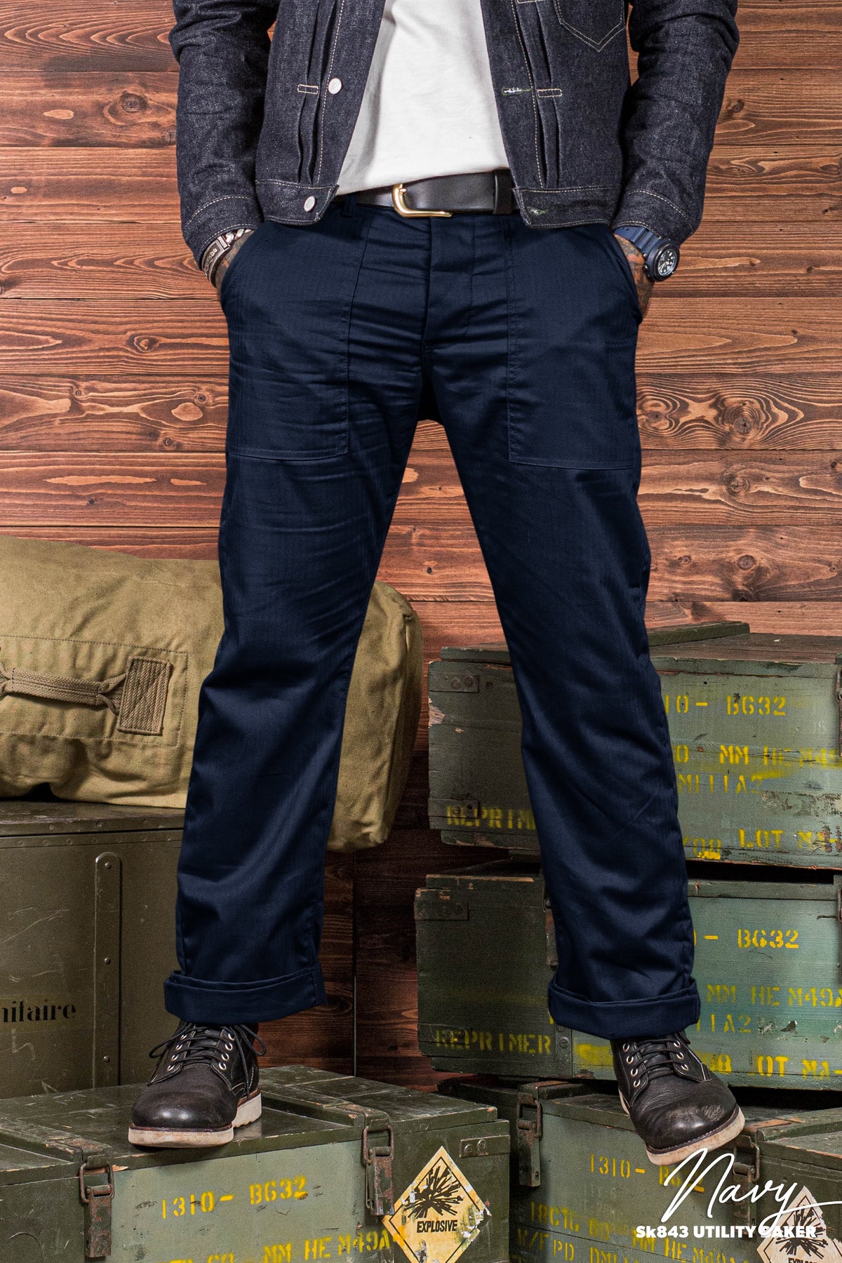 SK843 Utility Baker (Navy)