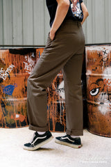 SK851 Union Pants (DarkBrown)