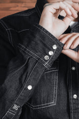 SL713 Rancher Denim Shirts - Black