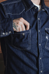 SL713 Rancher Denim Shirts - Indigo