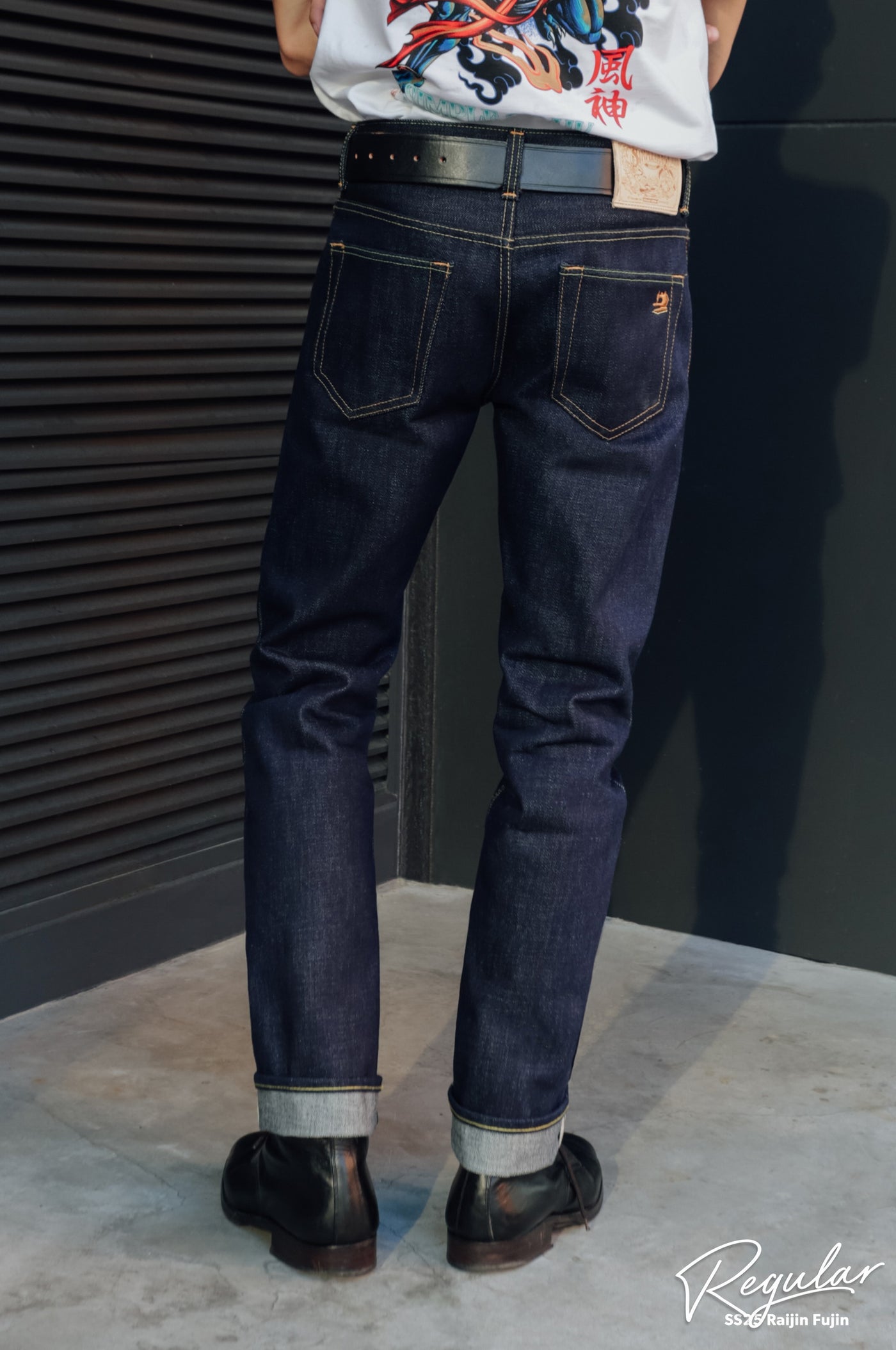 ウォーキング・ランニングウェア RYOGEN DENIM FRENCH SLEEVE TEE INDIGO SS25 RAIJIN FUJIN 24oz. – SimpleAndRaw.Shop
