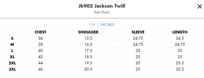 Jk902 Jackson Twill