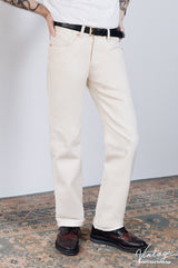 SK862 Ecru Selvedge 14oz.