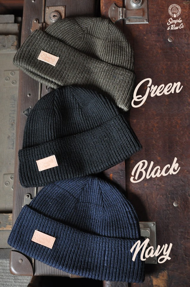 CA301 Navy Watch Cap (BLACK)