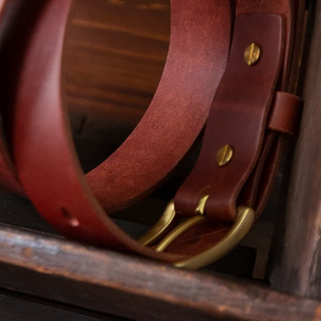 AC201 Rouger Belt (Redbrown)
