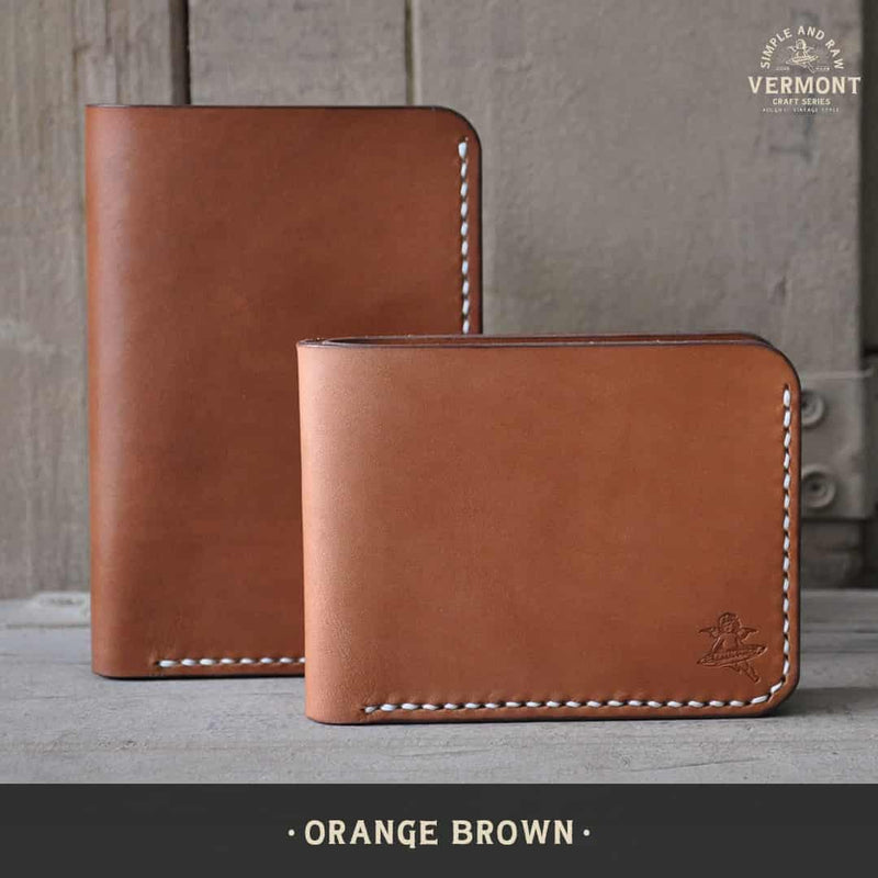 BK509 Vermont Wallet (Orange Brown) - Middle