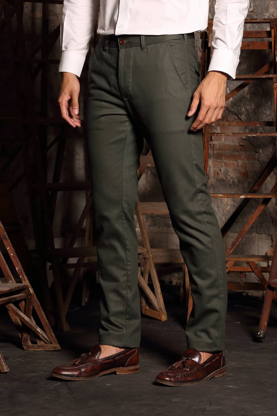 Es17 Oliver Twill (Green)