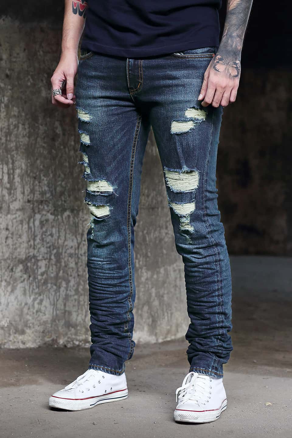 Sk828 Blue Rusty Destroyed