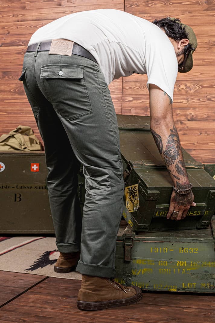 SK843 Utility Baker (Olive)