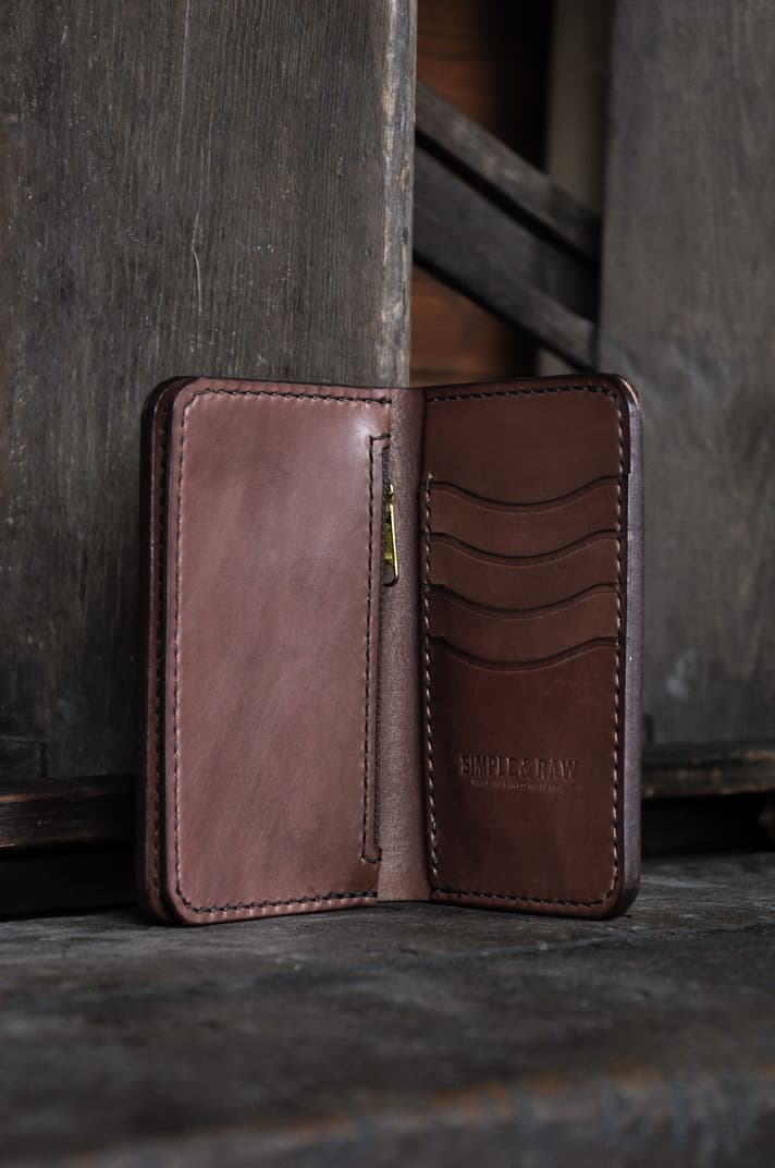 BK509 Vermont Wallet (Chocolate) - Middle