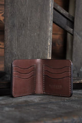BK509 Vermont Wallet (Chocolate) - Short