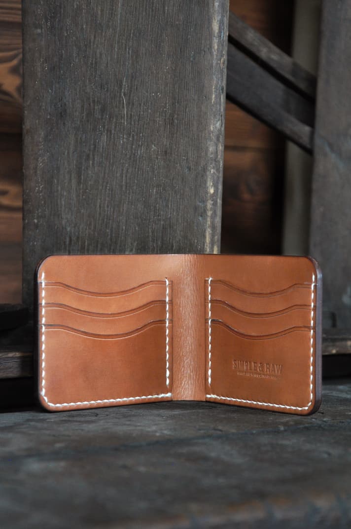 BK509 Vermont Wallet (OrangeBrown) - Short